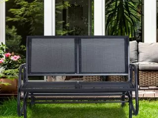 Balancín Hierro Gris 123x70x87cm