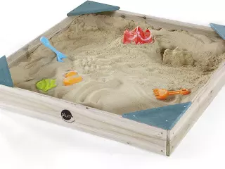 Wooden Sandpit Sandbox for Children Outdoor Play, Teal ARENERO Caja de arena Plum Junior