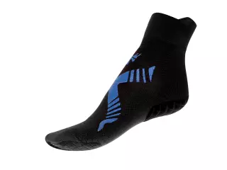 Calcetín piscina T-MIX classic. Color NEGRO/AZUL. Talla ADULTO: M (38-41)