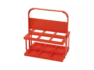 Portabotellas PVC plegable 6 und  0.75L (botellas no incluidas)