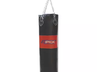 Saco boxeo PVC con cadena. vacío. 100x30 cm