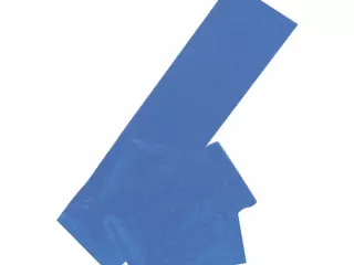 Banda de látex para ejercicios. FUERTE.  150x15x0,65 cm