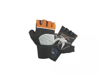 Guantes halterofilia mod. AT-GEL. refuerzo de GEL. con soporte muñeca. Talla XL