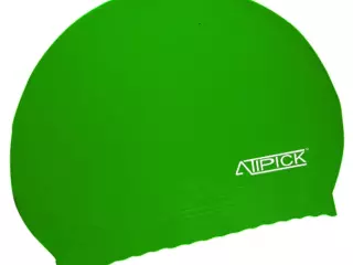 Gorro natacion latex en bolsa. verde