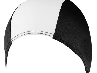 Gorro natacion poliester en bolsa. negro