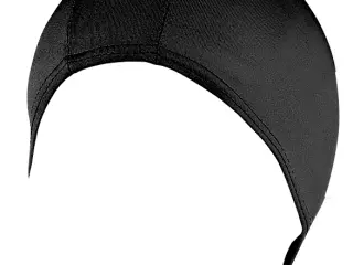 Gorro natacion elastan en bolsa. negro