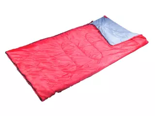 Saco camping rectangular 200x80 cm. 300 gr. rojo