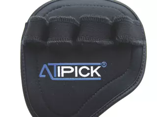 Calleras fitness en neoprene ULTRAGRIP con refuerzos goma. XL Color negro Con Palma Anti-Deslizante
