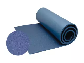 Colchoneta camping monocolor lisa 180x50x0.8cm azul