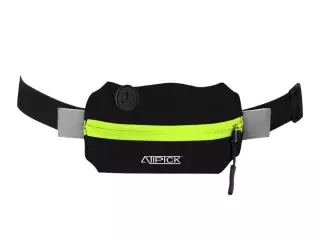 Riñonera de running elastano impermeable. bolsillo con cremallera. Medida IPhone 6