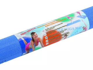Colchoneta yoga antideslizante con resina 183cmx61cmx 4mm. rosa