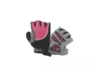 Guantes halterofilia ROSA mod. TONO. spandex con palma GEL. Talla XS
