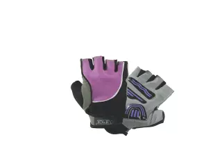Guantes halterofilia LILA mod. TONO. spandex con palma GEL. Talla XS