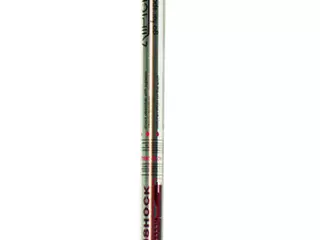 Baston senderismo aluminio. 65-135 cm. PLATA