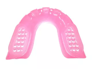 Protector bucal simple ROSA con GEL y almohadilla