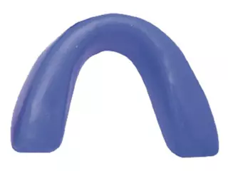 Protector bucal simple junior AZUL en estuche