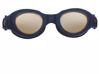 Gafas natación adulto COMPACT. doble banda silicona. monobloc
