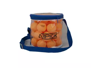 Bolsa 36 pelotas ping-pong naranjas 3***