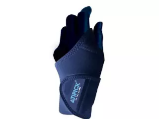 Muñequera estabilizadora flexible en neopreno ajustable. pulgar DERECHO abierto (UNIDAD)