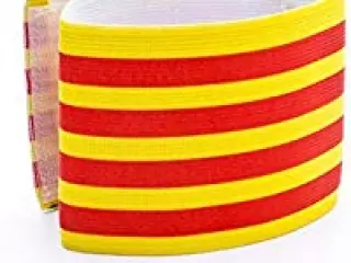 Distintivo capitán velcro regulable infantil. Sanyera