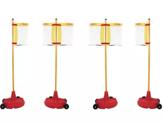 SET RED LIGERA 3 CAMPOS badminton,VOLEY