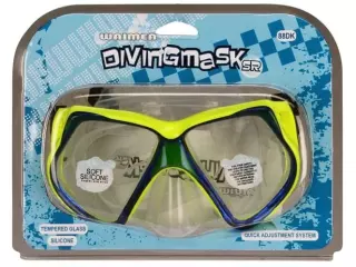 MÁSCARA DE BUCEO DE SILICONA SENIOR