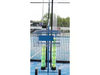 CARRO PORTAPELOTAS TENIS / PADEL 80 PELOTAS  - AZUL, 80PLTS