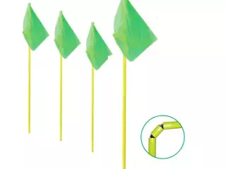 Juego 4 Banderines Corner flexibles antilesion