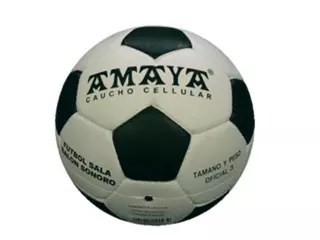 BALÓN FÚTBOL SALA SONORO. CAUCHO Ø182MM.