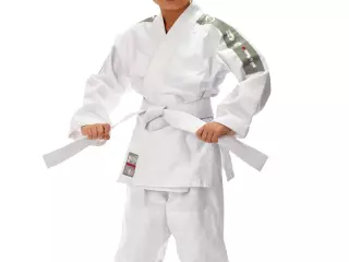 JUDOGI LISO "YOJI" BLANCO 250GR