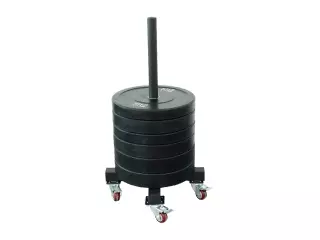 SOPORTE DISCOS OLÍMPICOS WHEEL