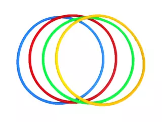 Hula Hoop monocolor Ø76 cm