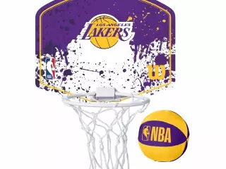 SET MINICANASTA WILSON NBA TEAM MINI HOOP LAKERS