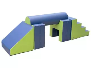 SET FIGURAS Nº5 (ESCALERA, 2 ASIENTOS, CILINDRO Y RAMPA)