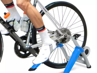 Rodillo para Bicicleta con Resistencia Ajustable de 8 Niveles 77x56x47,5 cm Azul