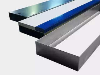 Tabla de batida metálica graduable galvanizada/inox