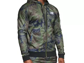 AB302 Sudadera con capucha Leone “Camouflage” verde BOXEO