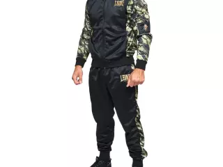 AB796C Chándal Leone 1947 Color CamuflaJe Negro BOXEO