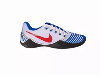Fencing Shoes Nike Ballestra 2 WHITE-NAVY-RED ESGRIMA