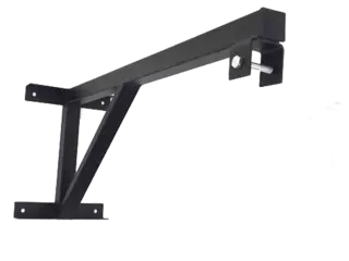 Soporte de pared para sacos boxeo