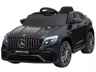 Coche Eléctrico para Niño +3 Años con Mando a Distancia Con Música y Luces Doble Apertura de Puerta Batería 12V Carga 30kg 115x70x55cm Negro