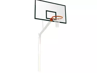 JUEGO CANASTAS BALONCESTO POSTES 140MM EXTENSION 1,25 FIBRA VIDRIO