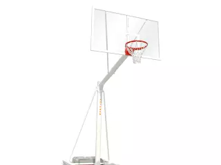 Canasta baloncesto trasladable tablero metacrilato incoloro extensión 165 cm POSTE DE 140MM