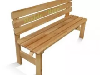 Banco de madera tratada MODELO RIGA