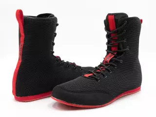 Bota Sabate y Boxeo Challeger Hi Negro/Rojo