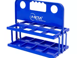 Botellero Plegable Para 8 Botellas 750cl negro/azul