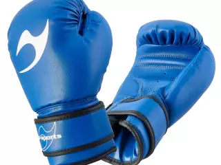 GUANTES BOXEO KIDS AZUL JUSPORTS 4/6/8 ONZAS