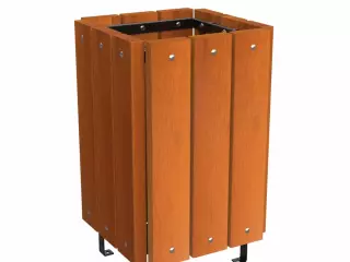 C-2010 – Papelera Canadá con madera de Guinea