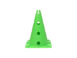 CONO CON SOPORTE PARA PICA Y ARO BASE CUADRADA - 50CM, VERDE