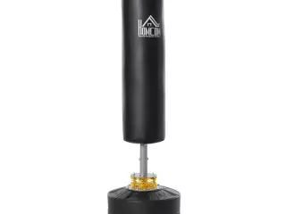 Saco de Boxeo de Pie para Adultos 170cm Altura Ajustable en 3 Niveles Punching Ball con Base Negro